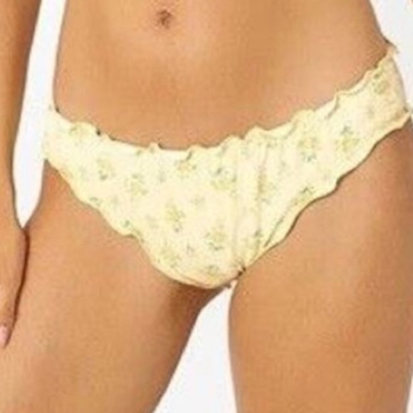 New! Frankie’s bikinis x gigi hadid arabelle honeysuckle bottoms 24118 - Picture 10 of 12